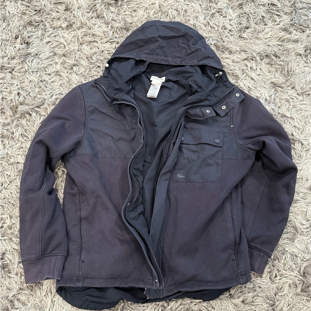 Lacoste Reversible Jacket. Mens Large